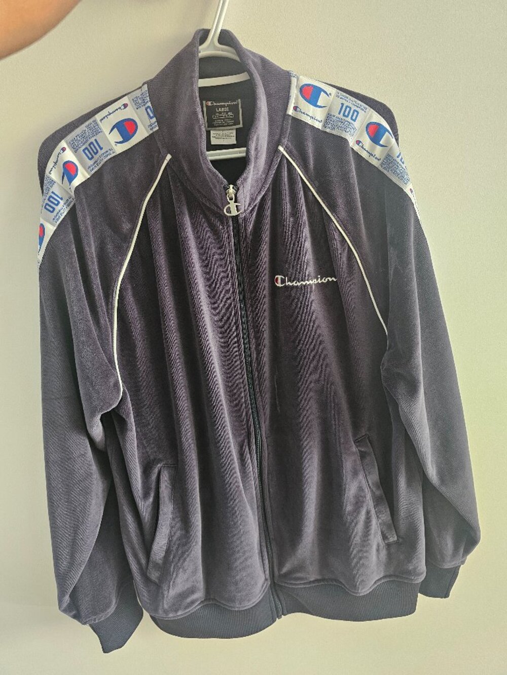 ​Champion "Century Collection" 100th Anniversary Velour Track Jacket